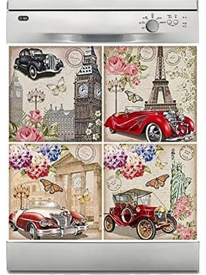 Bulaşık Makinesi Kaplama Beyaz Eşya Kaplama Collage
