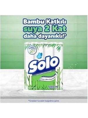 Solo Tuvalet Kağıdı Bambu Katkılı 16'lı