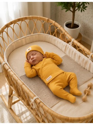 Nevran Kids Güneş Desen Organik Hastane Çıkışı