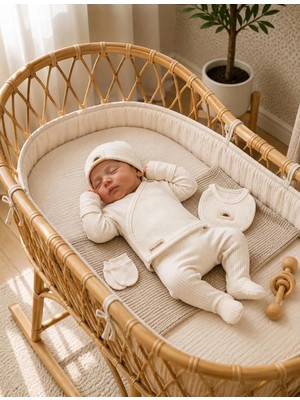 Nevran Kids Güneş Desen Organik Hastane Çıkışı