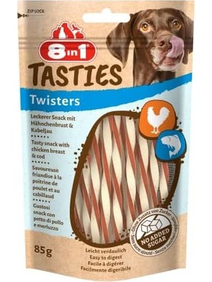 8in1 Tasties Twister 85 Gram