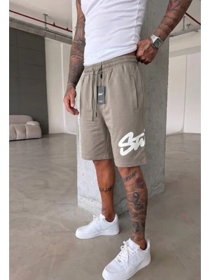 Swtd Erkek Oversize Şort