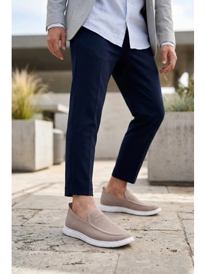 Ayakkabı Fuarı Elit ASBNCK2422 Erkek Casual Ayakkabı Bej