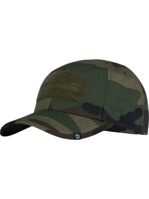 Pentagon Tactical 2.0 Bb Ripstop Cap Std - Woodland