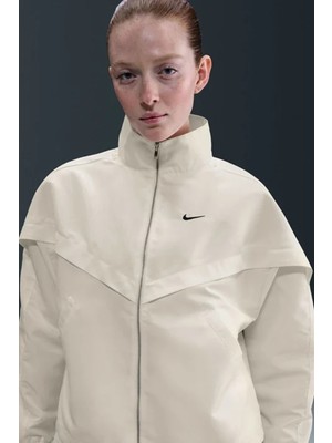 Nike Sportswear Windrunner Womens Shine Jacket Kadın Günlük Ceket Krem