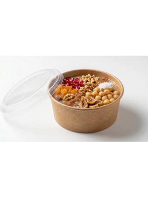 ÖZGÜN Kraft Kase, Waffle Kasesi, Salata Kasesi 550 cc 25 Adet