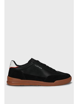 Lufian Milo 111230296 Siyah Erkek Günlük Sneaker
