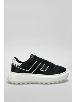 Lufian 111230269 Harold Siyah Erkek Günlük Sneaker