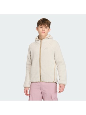 Adidas Terrex KG7690 Terrex Kids Xploric Full-Zip Hooded Fleece Jacket