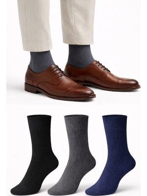 Ducks Socks Erkek Uzun Konç Bambu Çorap 3’lü Dikişsiz Terletmeyen Ince Yazlık Nefes Alabilir Premium Çorap