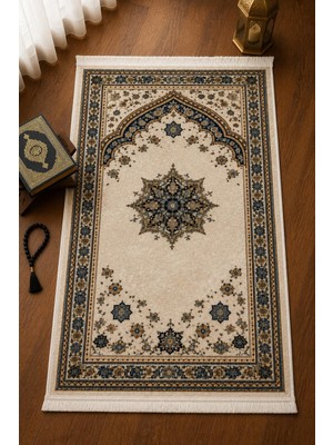 Higliving / Geleneksel / Desen / Seccade Çeyiz / Nişan / Düğün / 80 x 120 Geniş Ebat