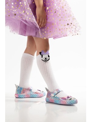 Mask Butik Daisy Cırt Cırtlı Şık Günlük Rahat Işıklı Babet