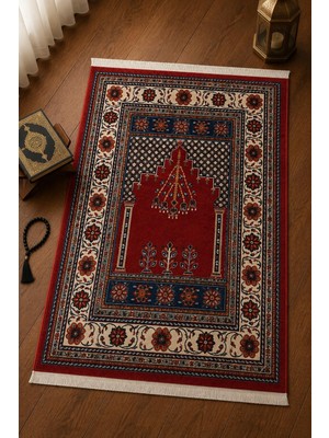 Higliving / Geleneksel / Desen / Seccade Çeyiz / Nişan / Düğün / 80 x 120 Geniş Ebat