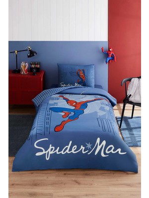 Özdilek Spiderman Sense Tek Kişilik Lisanslı Lastikli Çocuk Nevresim Takımı