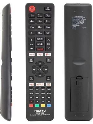 Renas Store Huayu RM-L1622 Netflix-Youtube-Prime Video-Google Play Tuşlu Universal LCD LED Tv Kumandası
