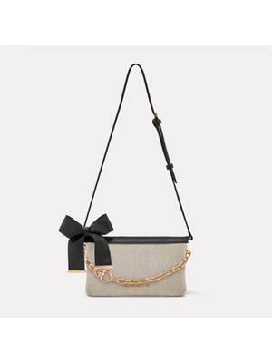 Black Ribbon Noa Kadın Omuz Çantası - Askılı ve Charm'lı El Çantası