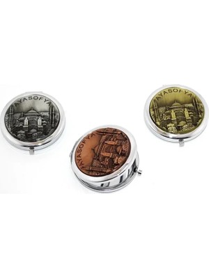 Renas Store Metal Istanbul Temalı Yöresel Kabartmalı El Aynası 2ALK110