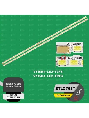 Renas Store 32" Sanyo V315H4-LE2-TLF3,V315H4-LE2-TRF3 Tv Ledi