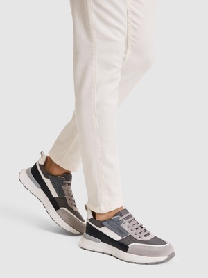 Cacharel Açık Gri %100 Deri Sneaker Ayakkabı 50322768 VR001