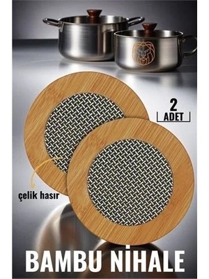 Renas Store 2 Li Bambu Çelik Telli Nihale Falper Design