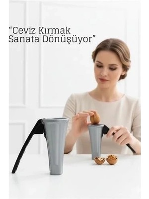 Renas Store Metal Konik Fındık ve Ceviz Kırıcı - Döküm Ceviz Fındık Kıracağı