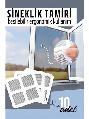 Renas Store Sineklik Tamir Bandı 10 Adet 10 x 10 cm 721138
