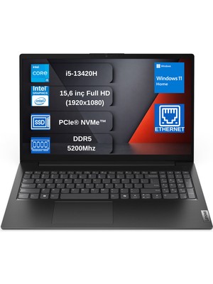 Lenovo V15 Gen5 Irl Intel Core I5 13420H 16GB Ddr5 512GB SSD UHD Graphics WIN11HOME 15.6" Fhd (1920X1080) Laptop H83GW008BTXPCB01