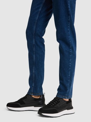 Cacharel Siyah %100 Deri Sneaker Ayakkabı 50322768 VR046