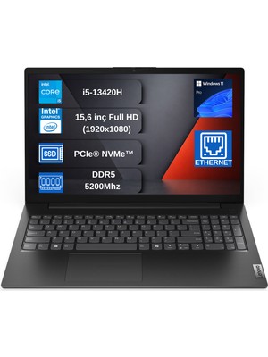 Lenovo V15 Gen5 Irl Intel Core I5 13420H 16GB Ddr5 2tb SSD UHD Graphics WIN11PRO 15.6" Fhd (1920X1080) Laptop W83GW008BTXPCB03