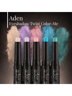 Aden Eyeshadow Twist - Asansörlü Göz Farı 05 Emerald(Zümrüt)