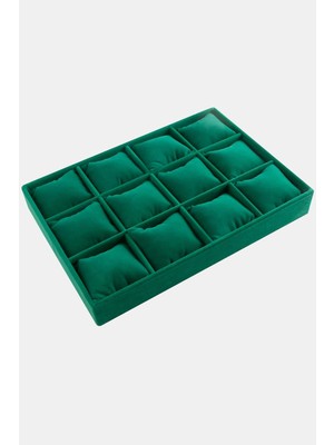 12'li Anfora Kumaş Yastıklı Tabla