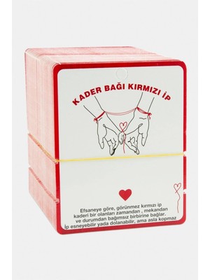 2'li Kader Bağı Ip Bileklik Kartı