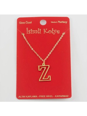 Prinç Harfli Kolye