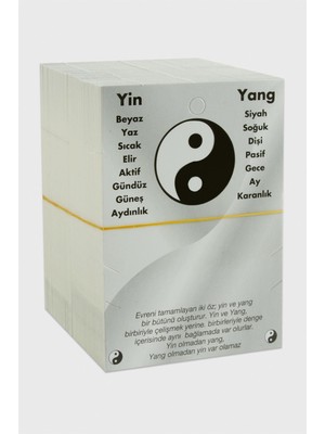 2'li Yin Yang Bileklik Kartı