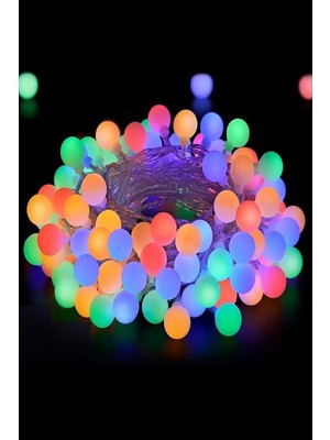 USB Girişli Renkli Top LED Işık 5 Metre