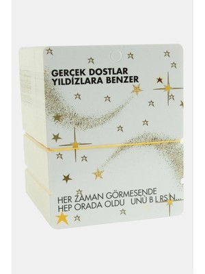 Yazım Hatalı Yıldız Bileklik Kartı