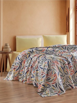 Loyal Home Çift Kişilik 4 Parça Pike Takımı 200X240 cm - Ocean