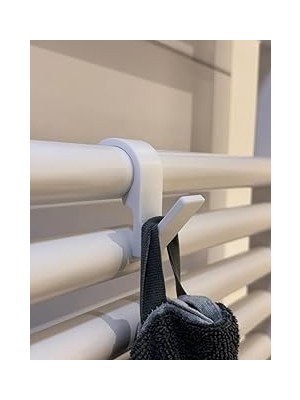 Belirtilmemiş Duşakabin Havlu Askısı, 6 Adet, Petek Banyo Mutfak Kancalı, Havlupan Asma Aparatı