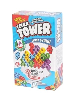 Belirtilmemiş 5216 CAPLS-5216 Tetra Tower Denge Oyunu -Ca Games