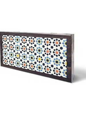 Belirtilmemiş Biggdesign Tavla | Çizilmez Zeminli, Mıknatıslı Mdf Kasa, 2 Kat Vernik Cilalı