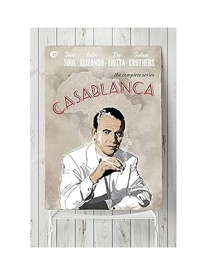 Belirtilmemiş Postermanya (PSTER3463) Casablanca-Kazablanka Film Afişi Poster 4 (90X130CM)