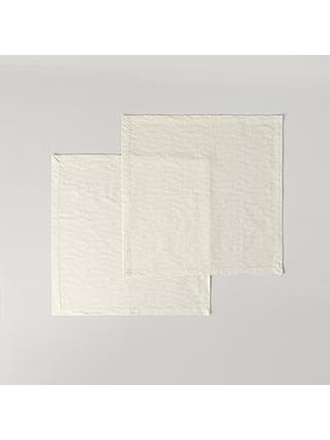 Belirtilmemiş Linens Motion 45X45 cm 2'li Peçete Ekru