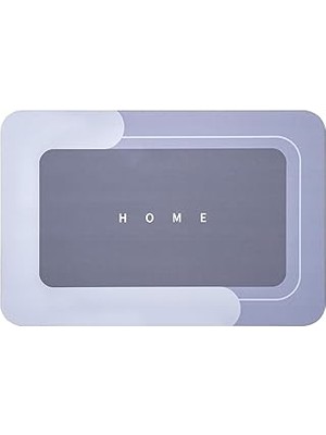 Belirtilmemiş Banyo Paspası-Süper Emici-Kaymaz Tabanlı Banyo Abdest Paspası Kare 50 * 70