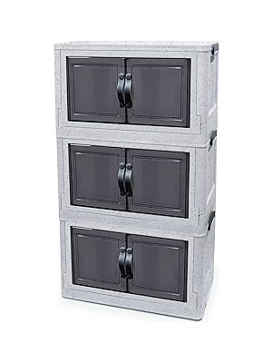 Belirtilmemiş Vip Ahmet Organizer 3 Katlı Dolap Small (3)