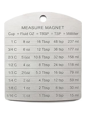 Belirtilmemiş Rsvp International Endurance Magnet Koleksiyonu Paslanmaz Çelik, Dönüşüm Mıknatısı, 4.125X3.5