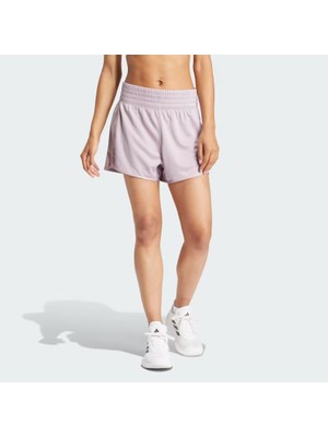 Adidas Pacer Knıt Hıgh Kadın Mor Şort Giyim IR6235