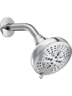 Belirtilmemiş Moen 200W0 Hydro Energetix Sekiz Fonksiyonlu 12,7 cm Çap Sprey Başlığı Standart, Krom