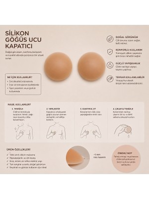 Sihirli Dantel Beleng Göğüs Ucu Kapatıcı