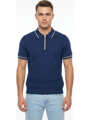 Raymons Erkek Polo Yaka Kısa Kollu Triko Tişört Regular Kalıp BGL-ST05557