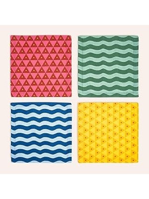 Belirtilmemiş Nilüfer Renkli Peçete Seti 25X25 cm